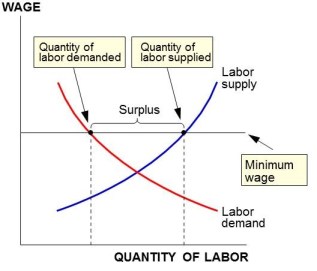 min wage S&D model